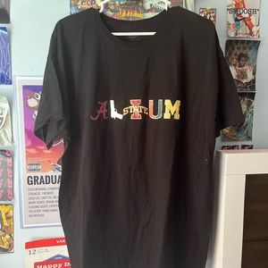 ALIUM WRLDWIDE “logos tee” Size XL